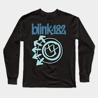 Blink One Hundred Eighty Two Blue Long Sleeve T-Shirt